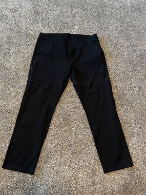 BYLT Basics Men's Black Dress Pants - Tailored Straight